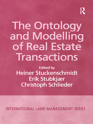 cover image of The Ontology and Modelling of Real Estate Transactions